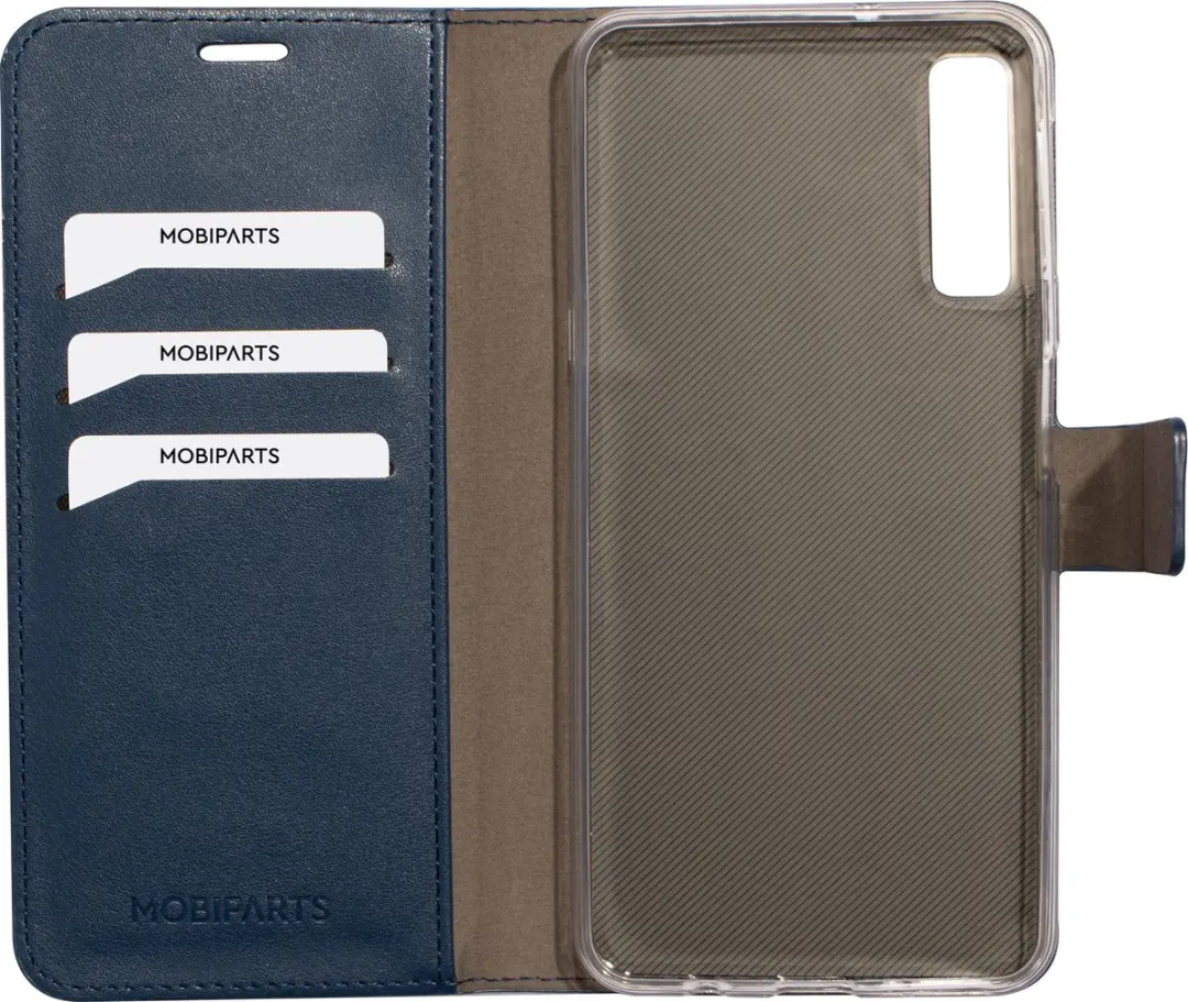 Mobiparts MP-84176 Hoesje Samsung Galaxy A7 (2018) - Wallet - Blauw