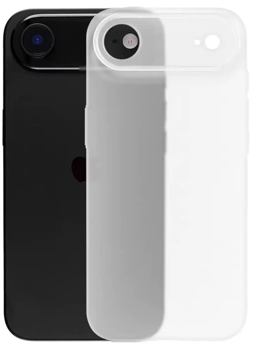 MobiQ Ultra Dun Hoesje iPhone 17 Air 46-01239 Frosted Clear