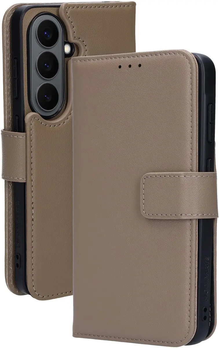 Mobiparts MP-131552 Hoesje Samsung Galaxy S26 - Wallet 2-in-1 Beige