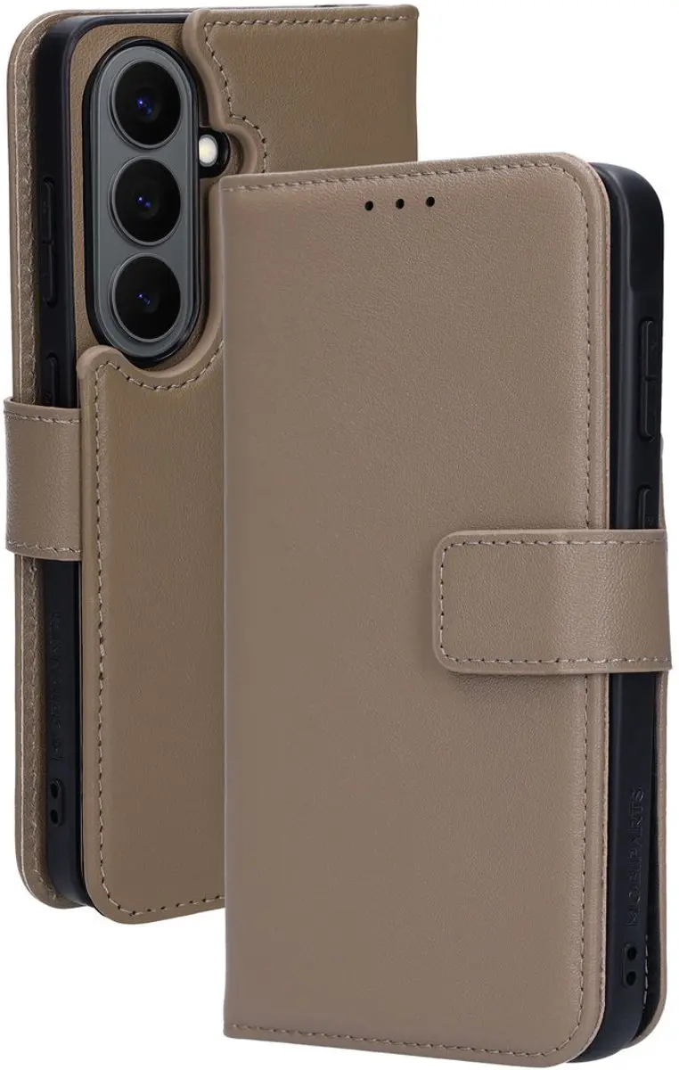 Mobiparts MP-131552 Hoesje Samsung Galaxy S26 - Wallet 2-in-1 Beige
