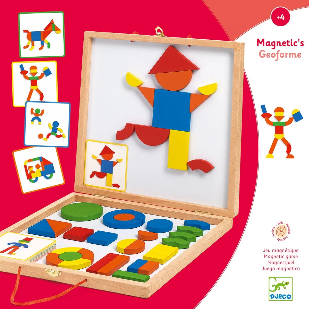 Djeco Geoform Magneetkoffer