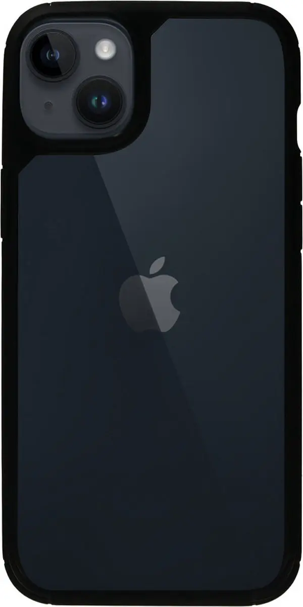 Mobiparts Rugged Clear Case MP-123040 - iPhone 14 Plus - Zwart/Transparant - afbeelding 6 van 6