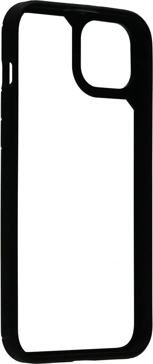 Mobiparts Rugged Clear Case MP-123040 - iPhone 14 Plus - Zwart/Transparant