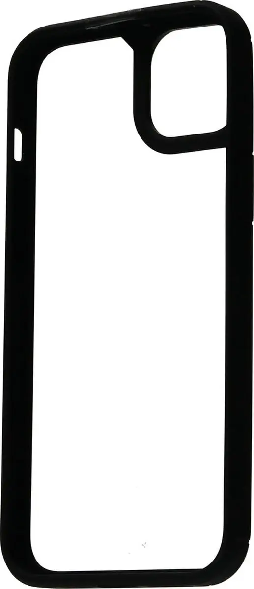 Mobiparts Rugged Clear Case MP-123040 - iPhone 14 Plus - Zwart/Transparant