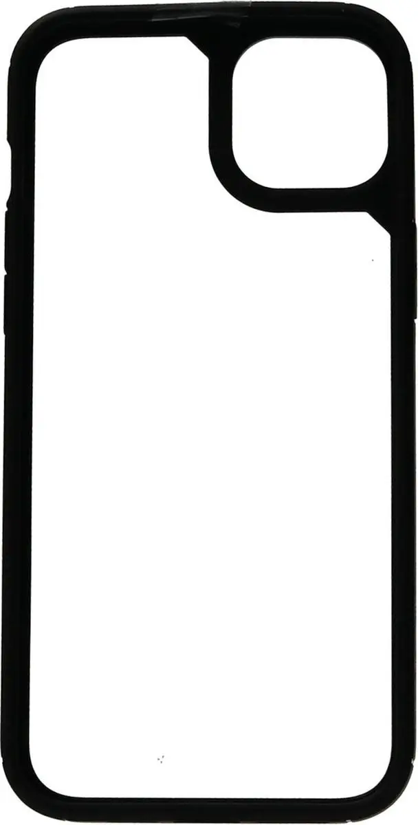 Mobiparts Rugged Clear Case MP-123040 - iPhone 14 Plus - Zwart/Transparant