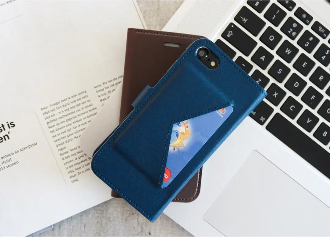 Mobiparts MP-73729 Hoesje Samsung Galaxy A3 (2017) - Wallet - Eco Leer - Zwart