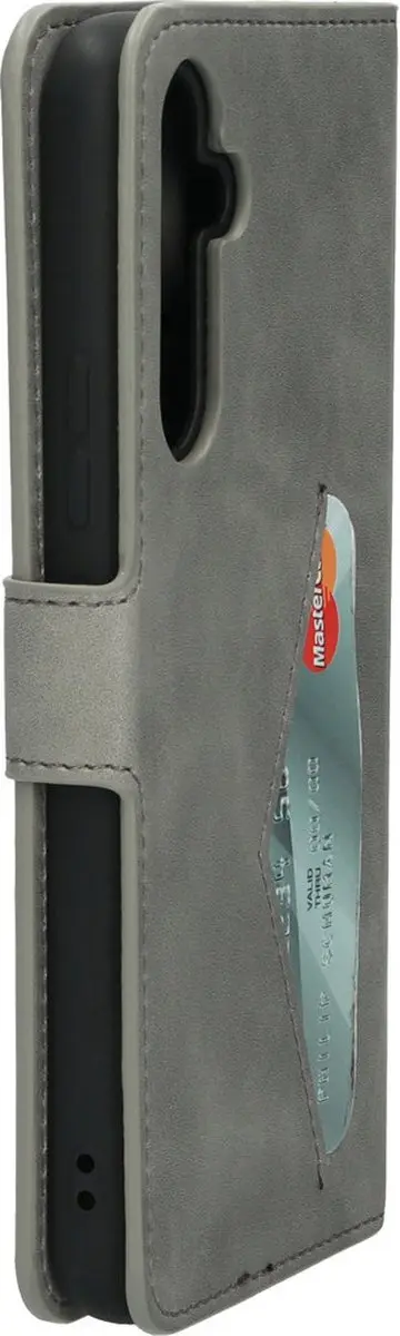 Mobiparts MP-123723 Hoesje Samsung Galaxy A54 - Wallet Grijs