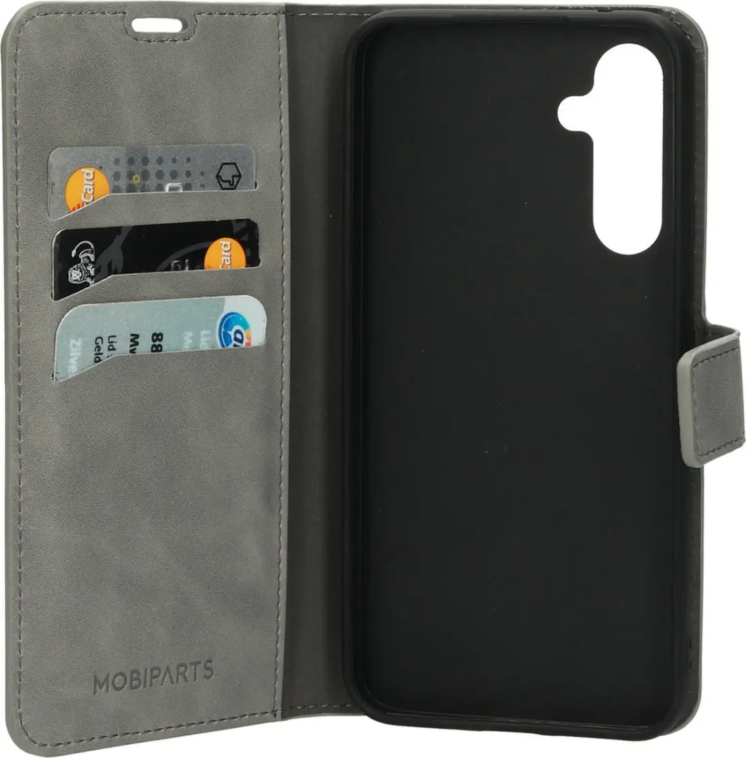 Mobiparts MP-123723 Hoesje Samsung Galaxy A54 - Wallet Grijs
