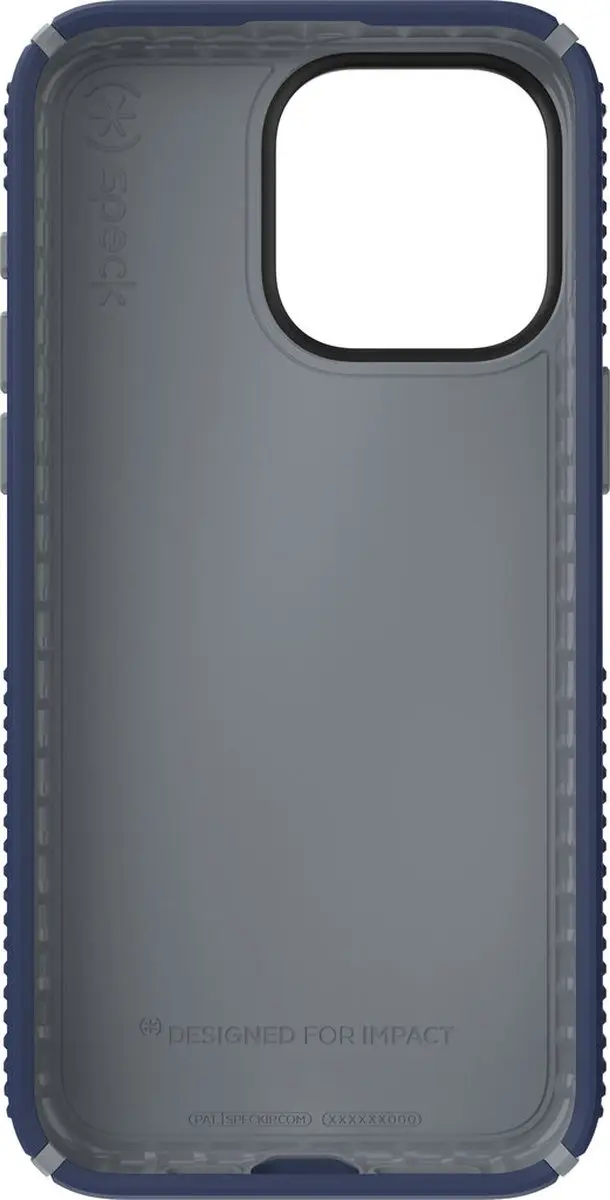 Speck Presidio2 Grip iPhone 15 Pro Max Hoesje - Blauw