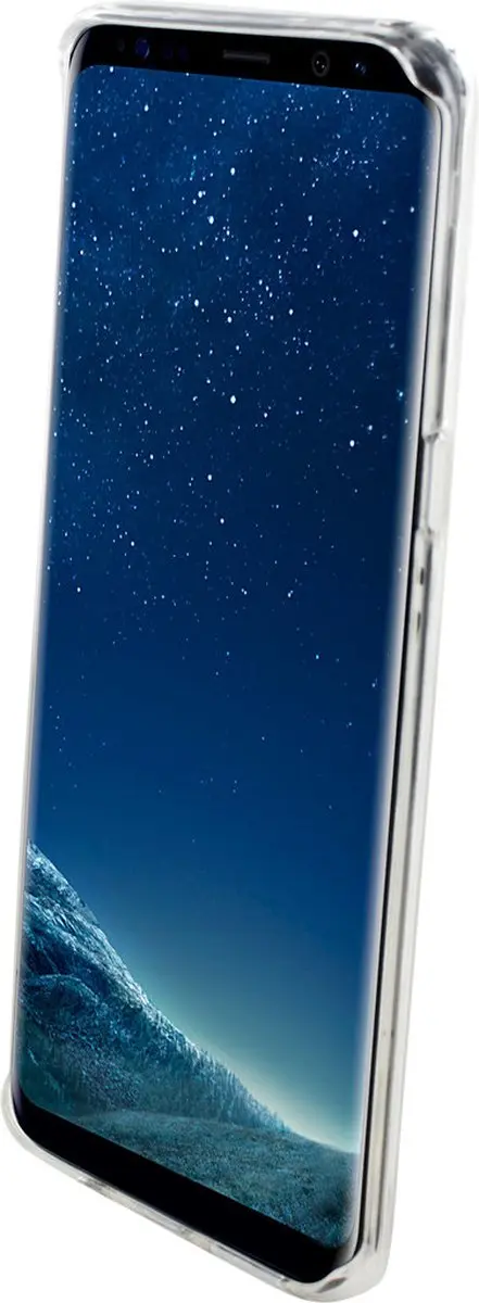 Mobiparts MP-55121 Hoesje Samsung Galaxy S8+ - 3 Pasjes - Transparant