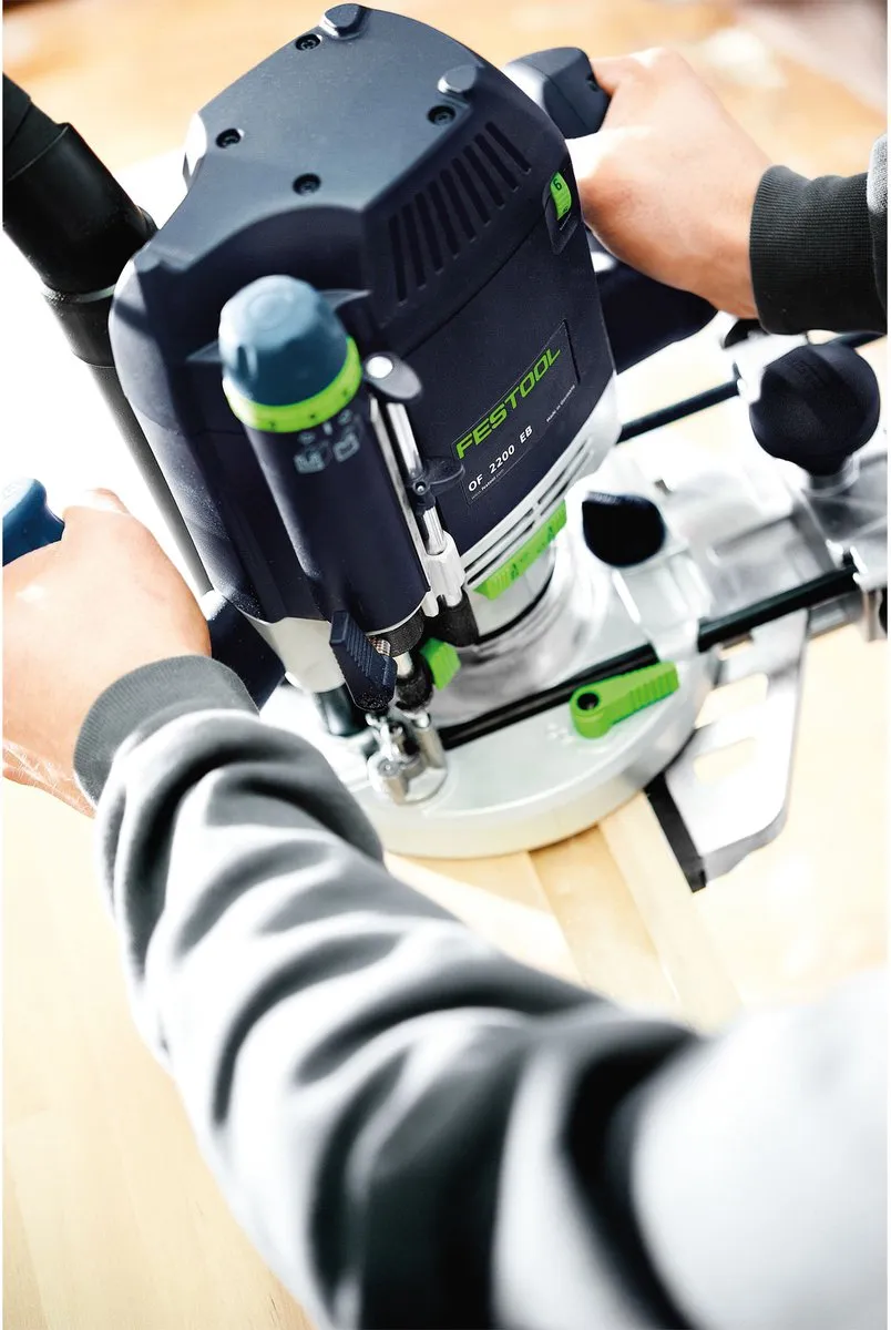 Festool OF 2200 EB-Set Bovenfrees 576220 - Groen/Zwart