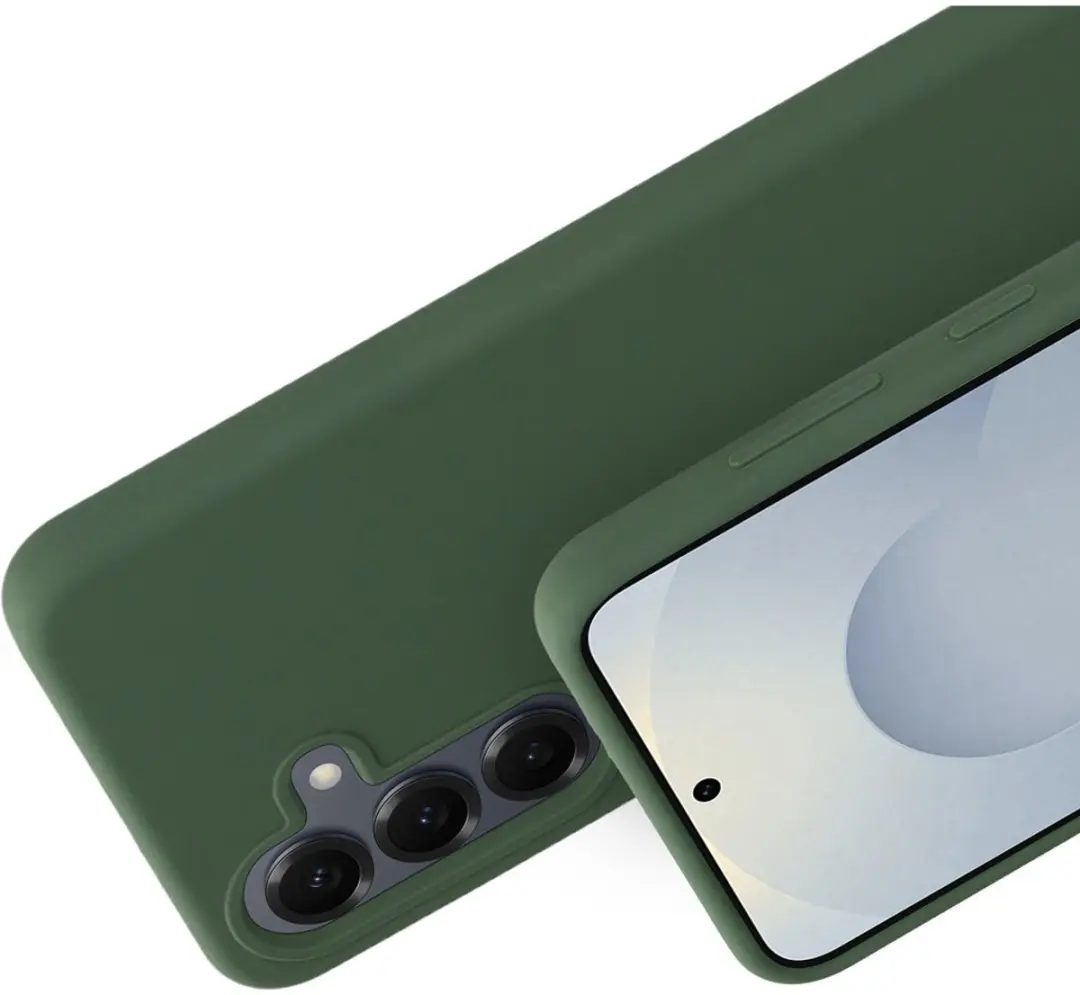 Mobiparts MP-128596 Hoesje Samsung Galaxy S25 - Groen