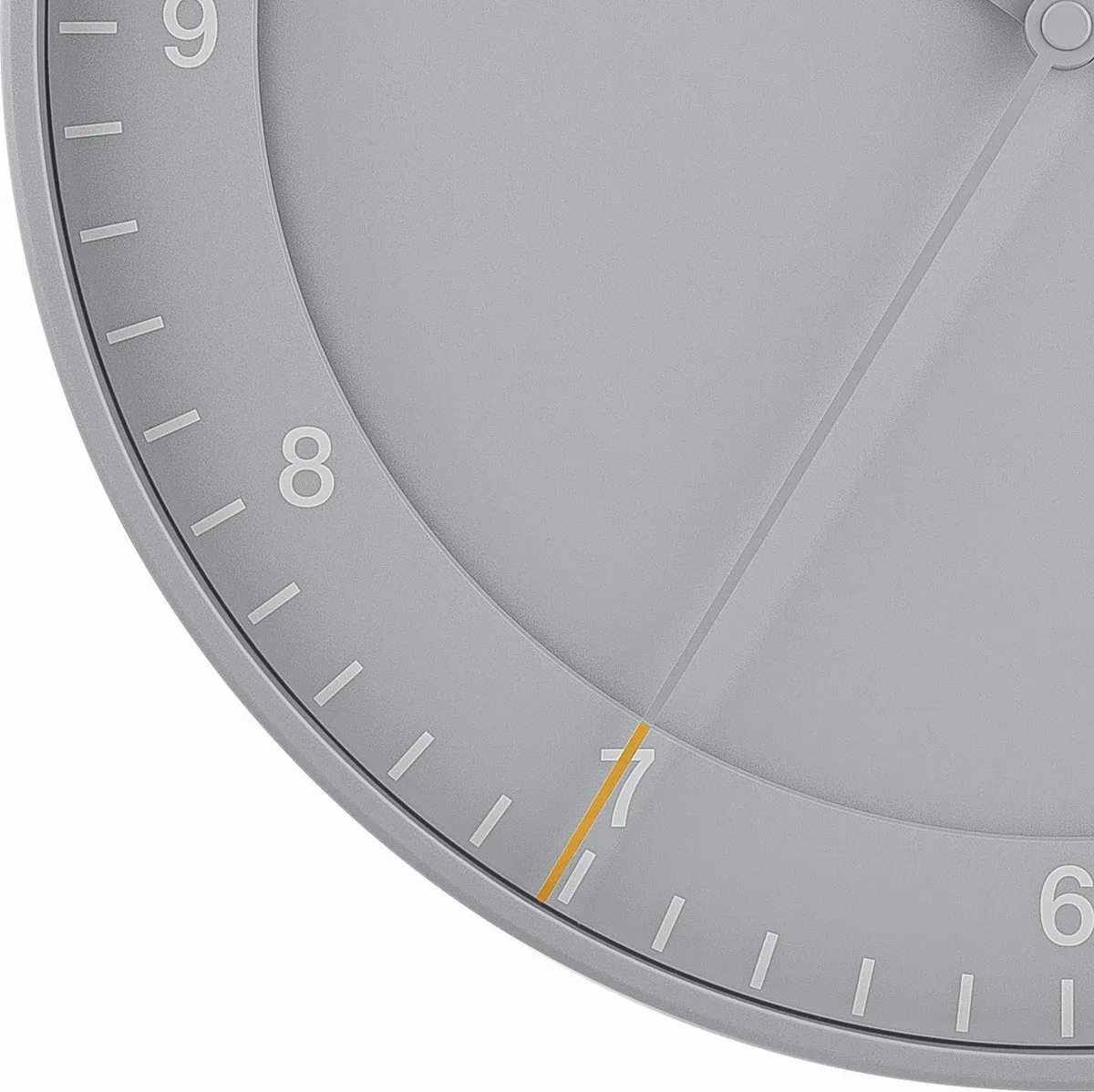 Braun BC17G Wandklok - Analoog - 30cm - Grijs