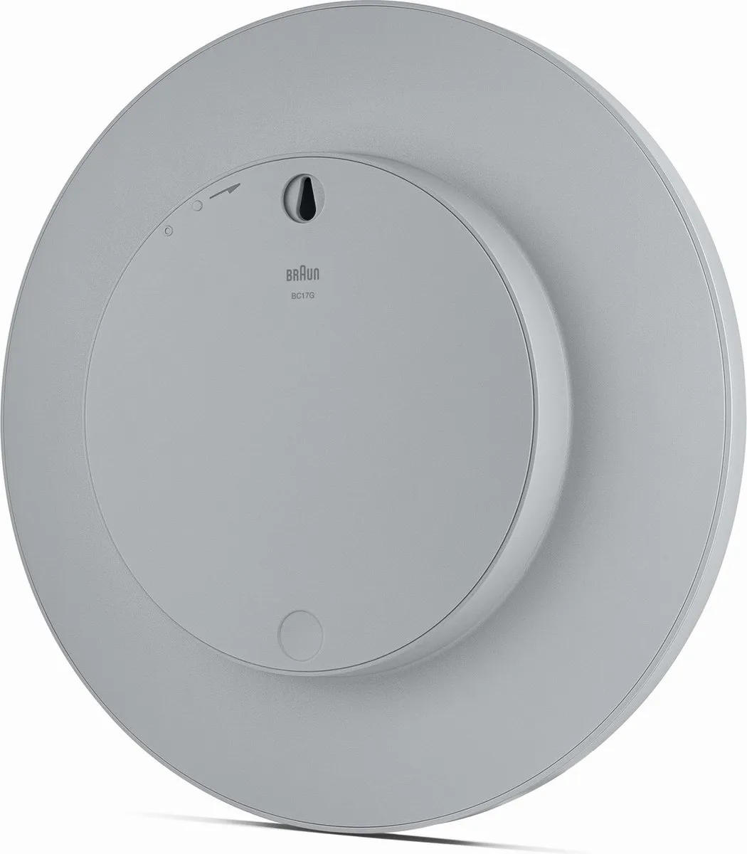 Braun BC17G Wandklok - Analoog - 30cm - Grijs - afbeelding 6 van 6