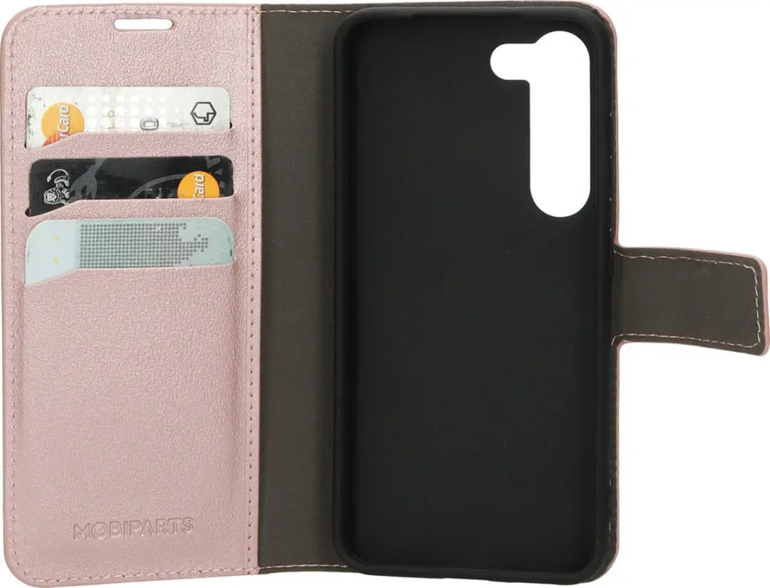 Mobiparts MP-123666 Hoesje Samsung Galaxy S23 - Wallet - Roze - afbeelding 6 van 6