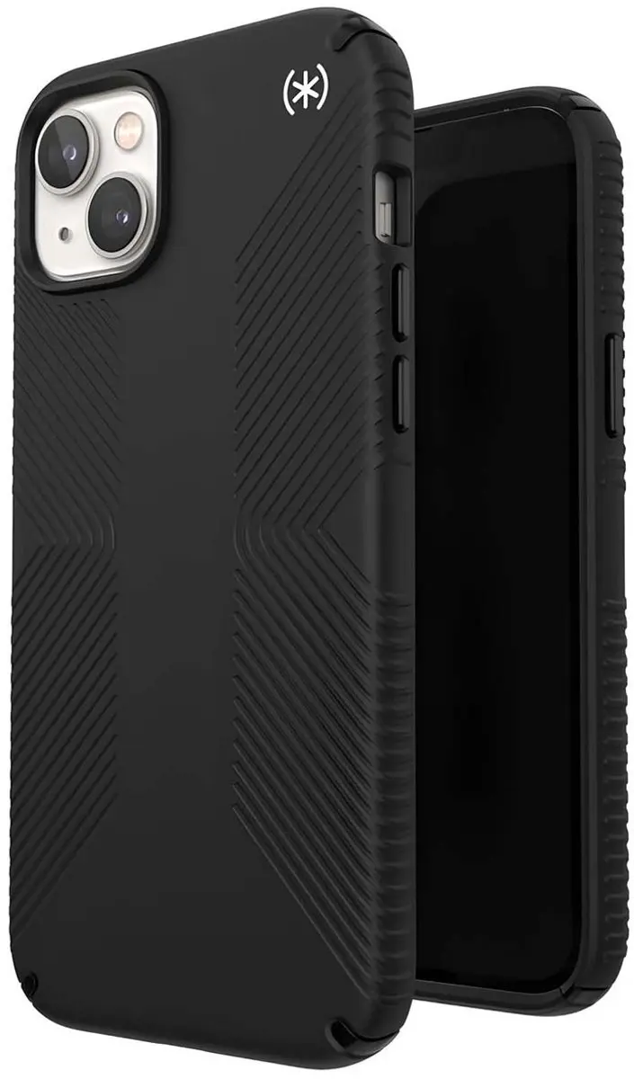 Speck Presidio2 Grip iPhone 15/14 Plus Hoesje - Zwart - 150116-D143