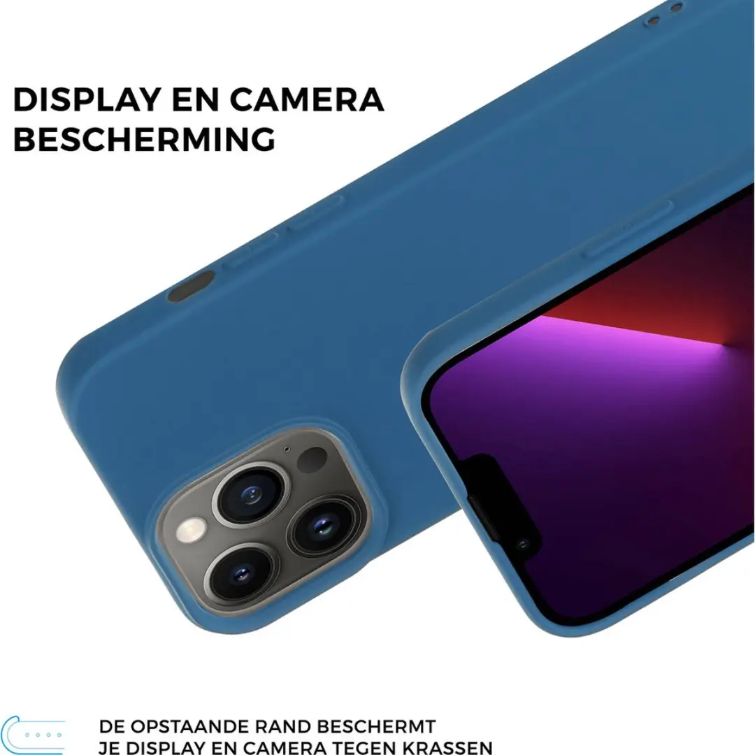 Mobiparts MP-5000479 Hoesje iPhone 14 Plus - Blauw