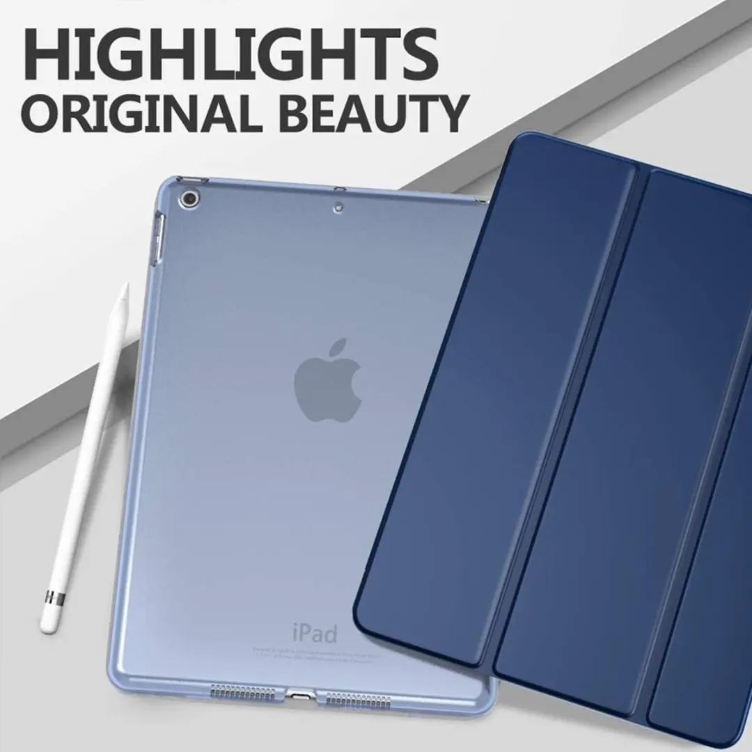 MobiQ 13-00621 Hard Case Folio iPad Pro 11 - Tri-Fold - Zwart