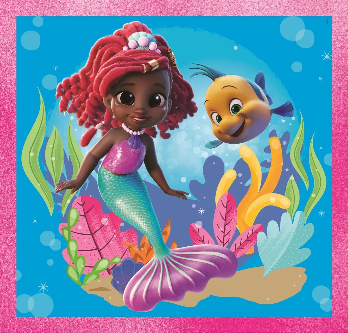Clementoni Disney Ariel Puzzel 144 Stuks - 3x48 Stuks - afbeelding 6 van 6