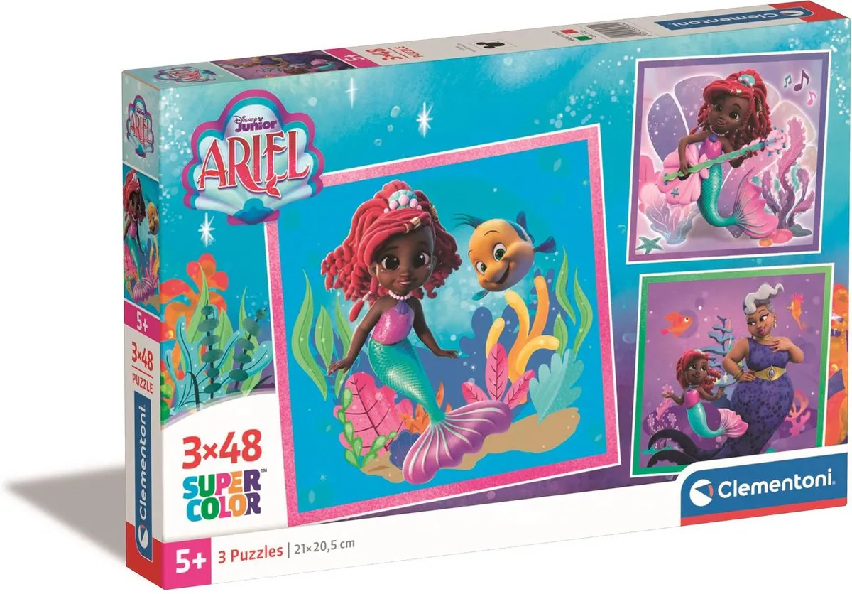 Clementoni Disney Ariel Puzzel 144 Stuks