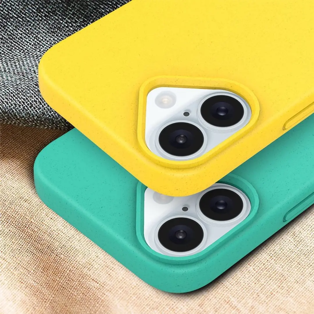 MobiQ Flexibel Eco Hoesje iPhone 17 46-01182 - Turqoise