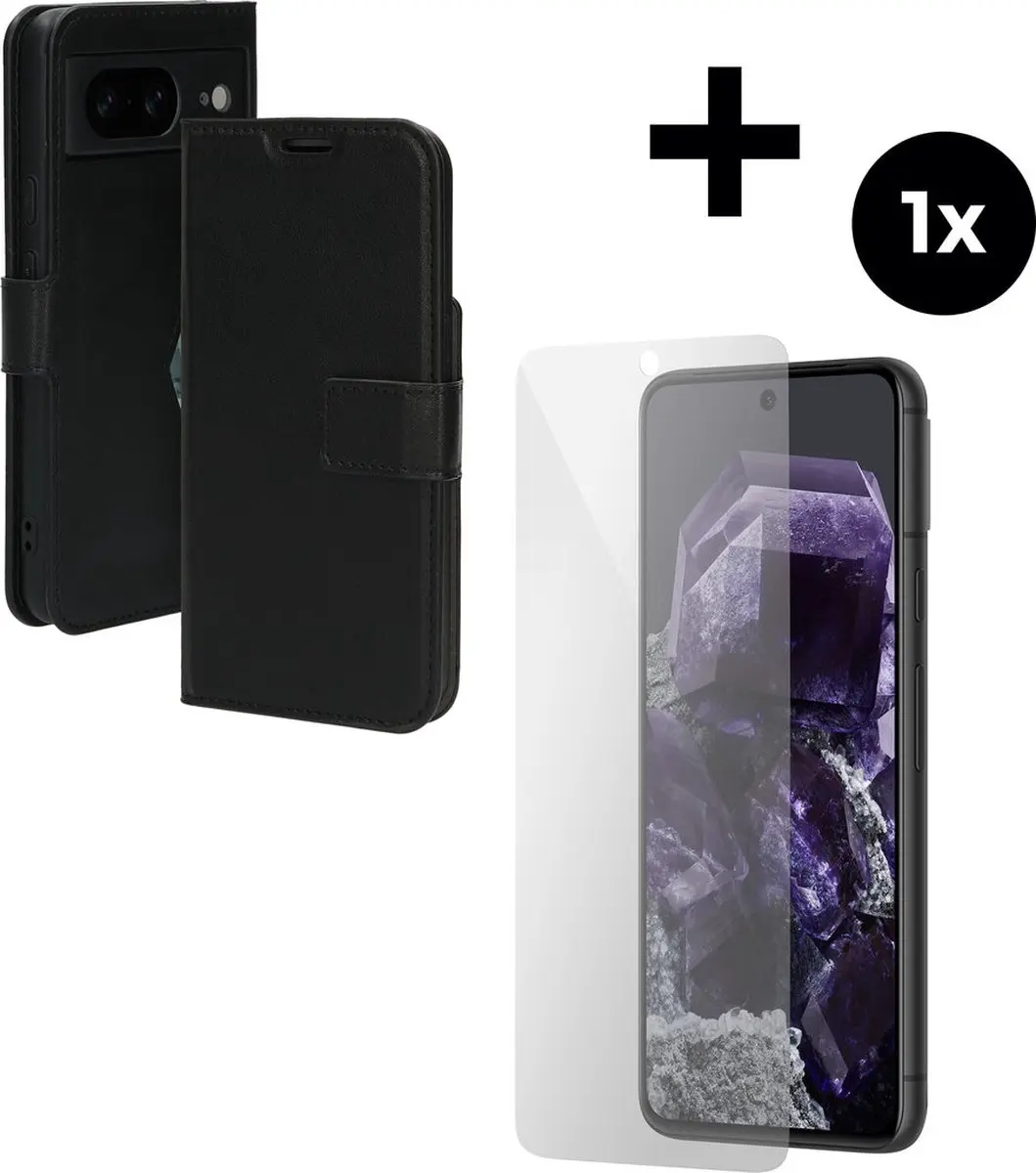 Mobiparts Classic Wallet Hoesje Google Pixel 8 - MP-5002197 - Zwart