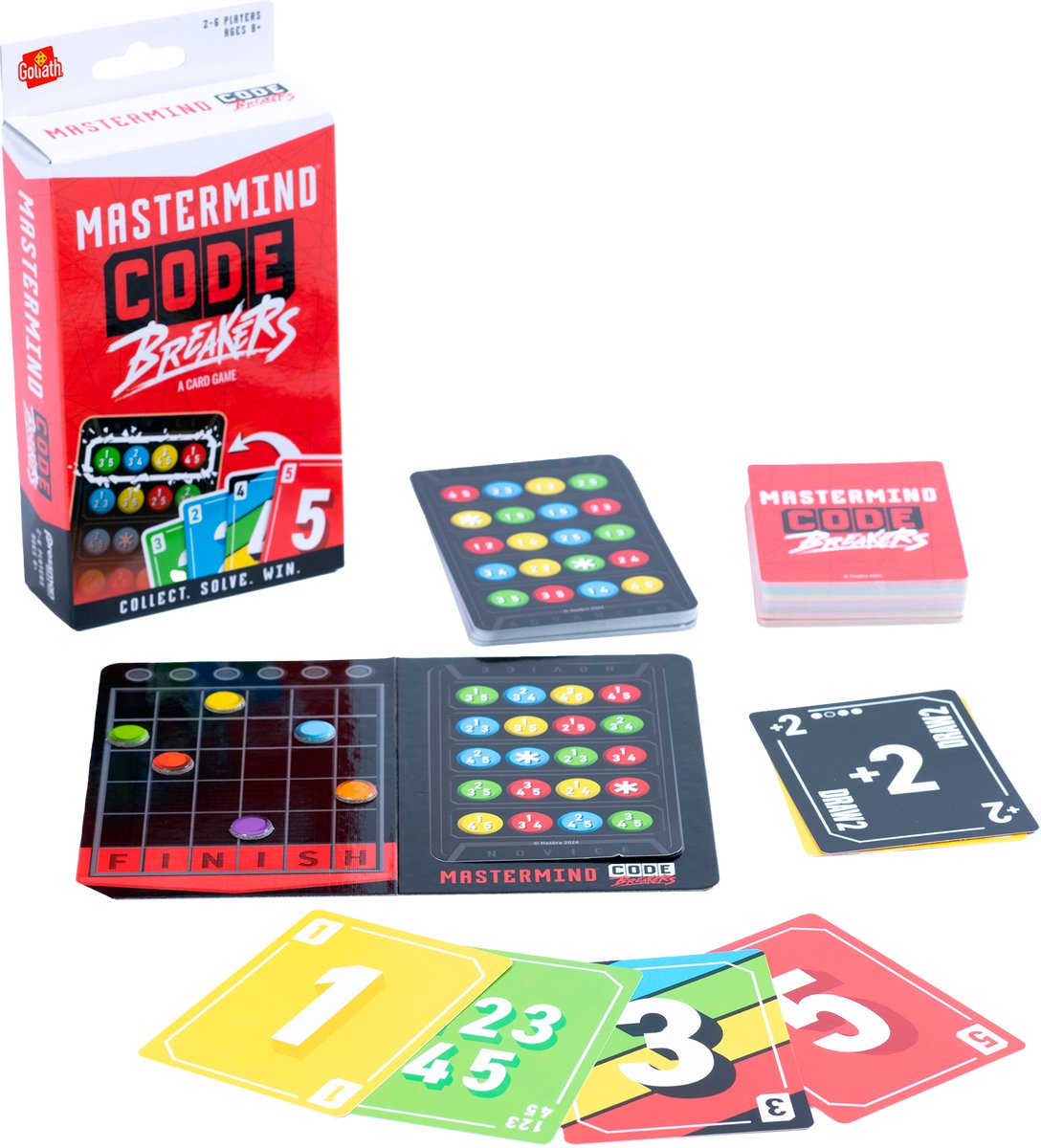 Goliath Mastermind - Code Breakers - Nederlandstalig kaartspel - 2-6 spelers