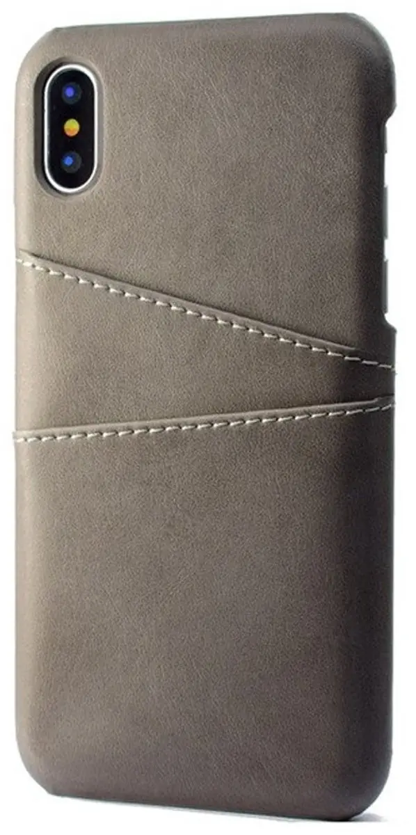 MobiQ Leather Snap On Wallet iPhone XR