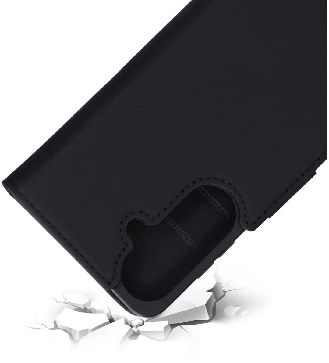 Mobiparts MagSafe Portemonnee/Boekhoesje MP-131553 - Zwart
