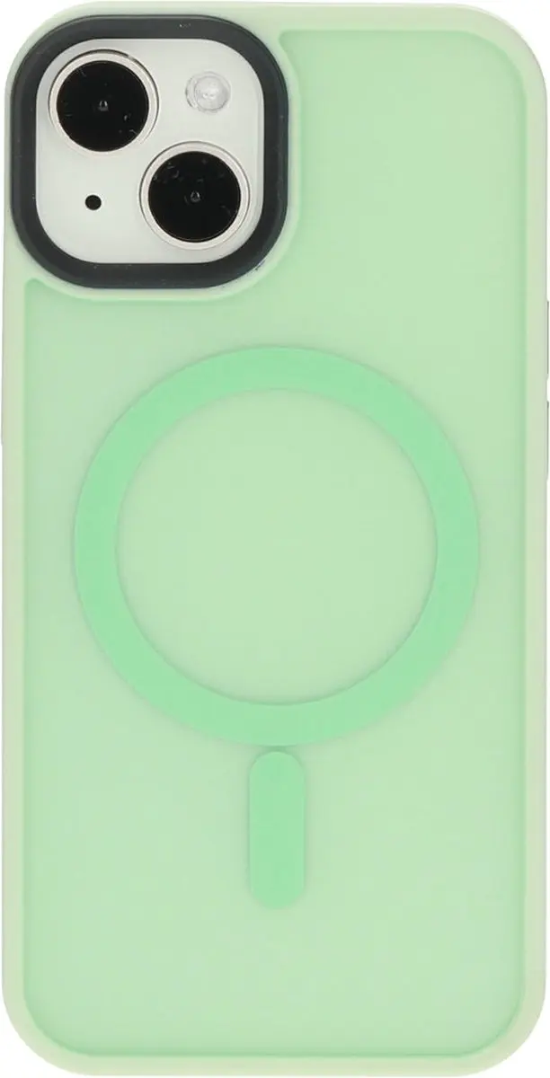 Mobiparts MP124279 Hoesje iPhone 14 - Hardcover MagSafe - Groen