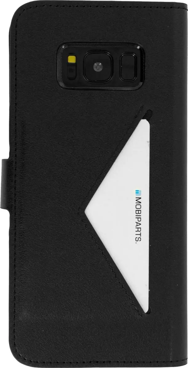 Mobiparts MP-73959 Hoesje Samsung Galaxy S8 - Wallet - Eco Leer - Zwart