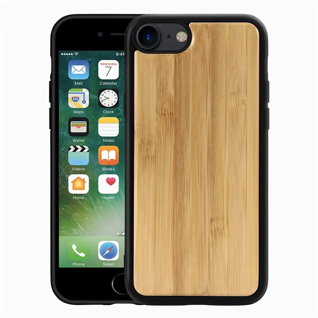 MobiQ Houten Hoesje iPhone SE/8/7