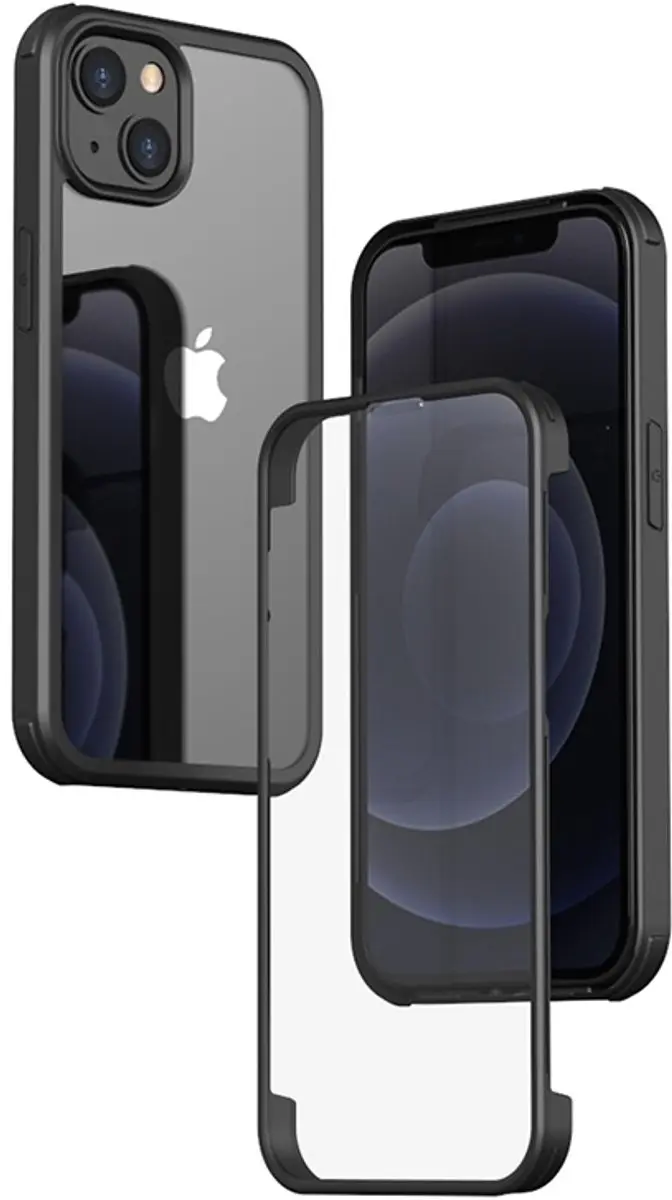 MobiQ Rugged 360 iPhone 14 Pro Max Hoesje - Rood