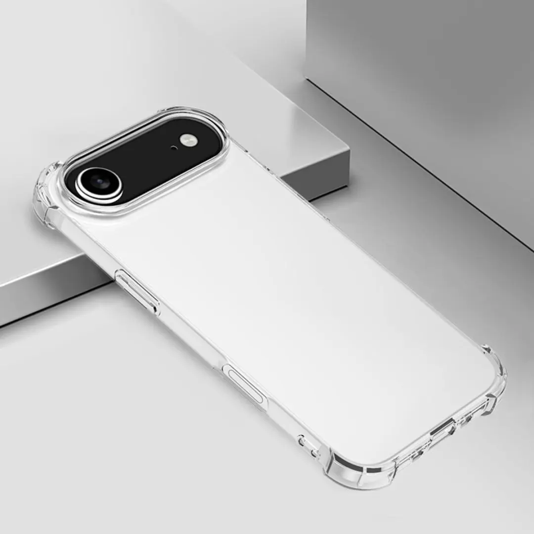 MobiQ 46-01237 iPhone 17 Air Hoesje - Transparant
