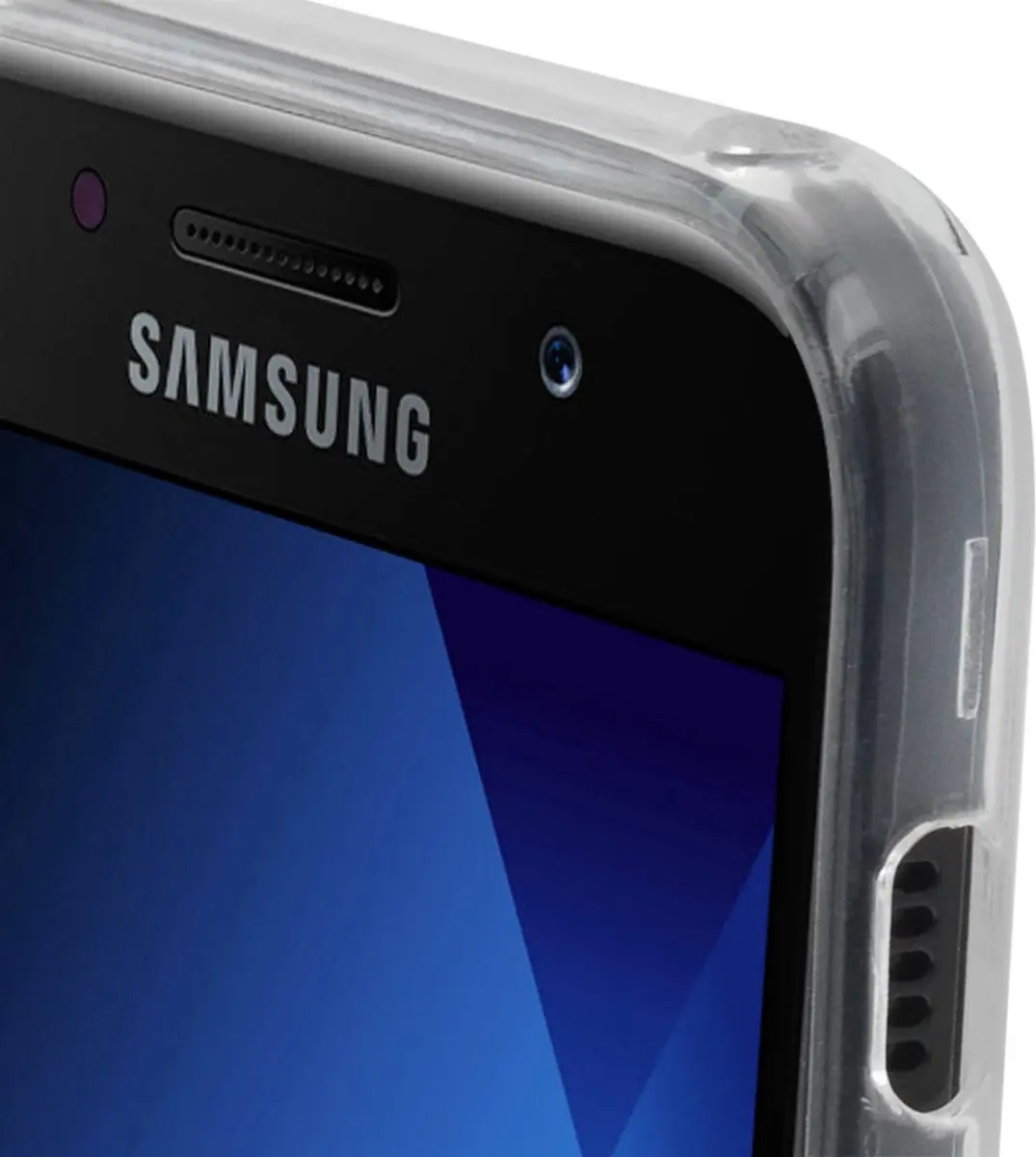Mobiparts MP-51292 Hoesje Samsung Galaxy A3 (2017) - 3 Pasjes - Transparant