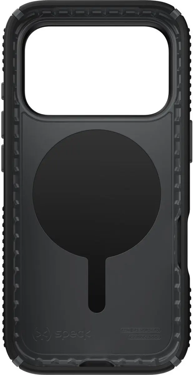 Speck Presidio2 Grip 150977-D143 Hoesje - iPhone 17 Pro - Zwart