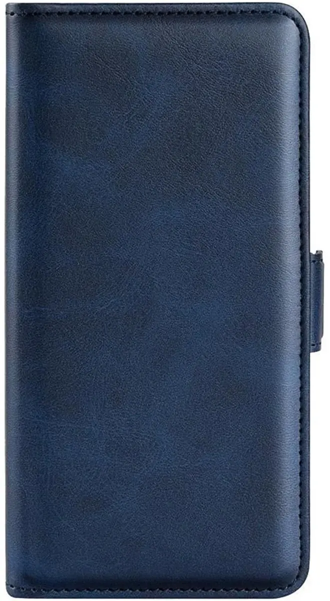 MobiQ PU Lederen Wallet Hoesje 46-01379 - iPhone 17 Pro - Blauw