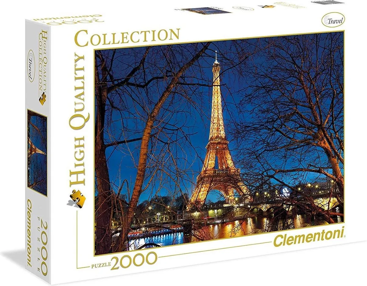 Clementoni Parijs Puzzel 2000 Stuks