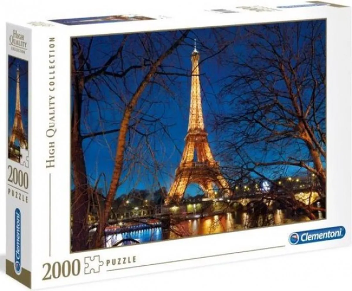 Clementoni Parijs Puzzel 2000 Stuks - High Quality Collection