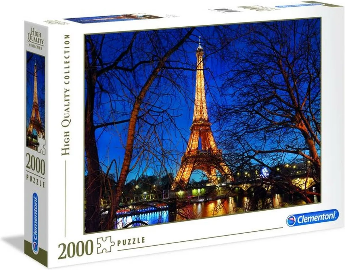 Clementoni Parijs Puzzel 2000 Stuks - High Quality Collection