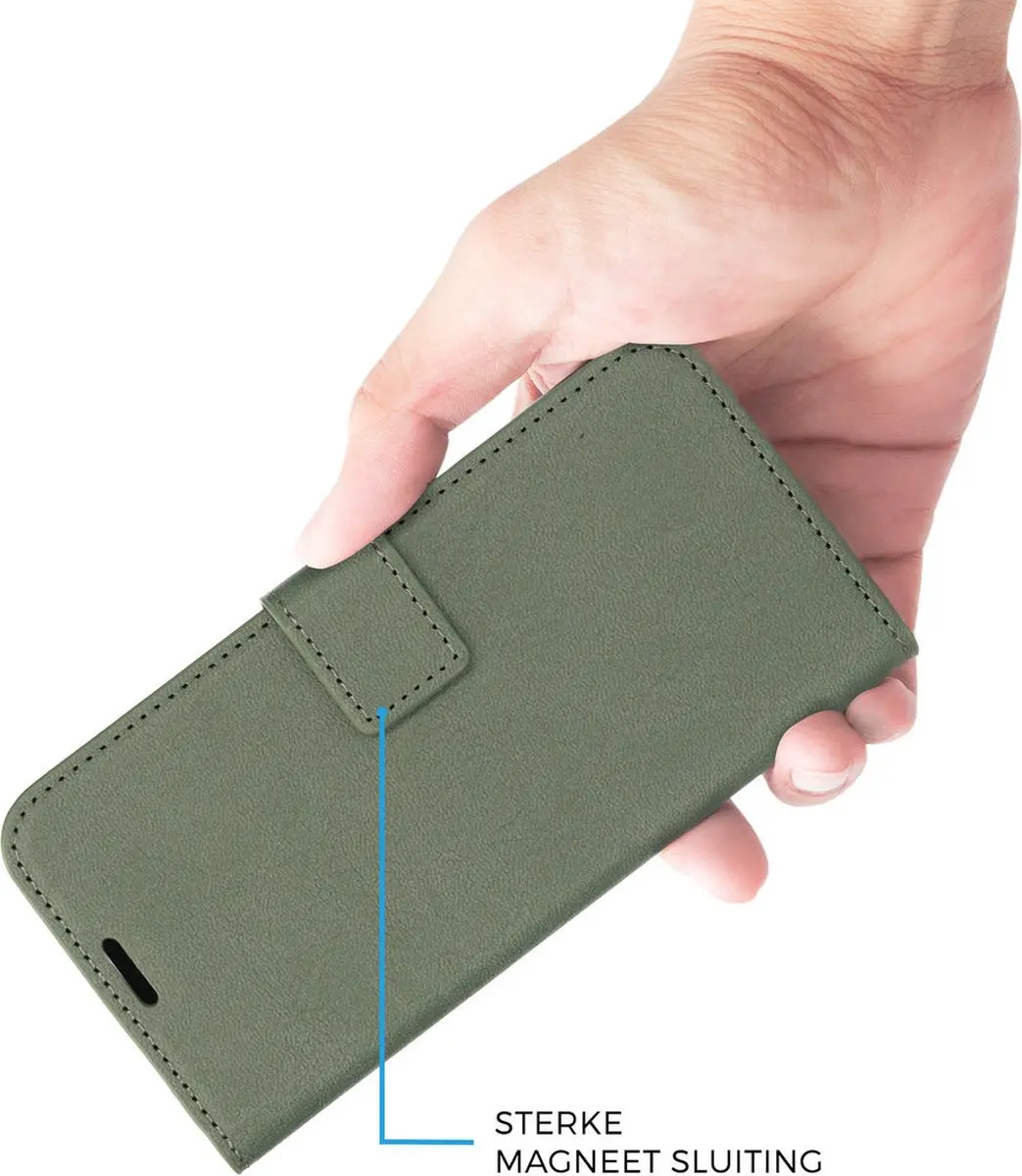 Mobiparts MP-125661 Hoesje Samsung Galaxy A15 - Wallet - Groen