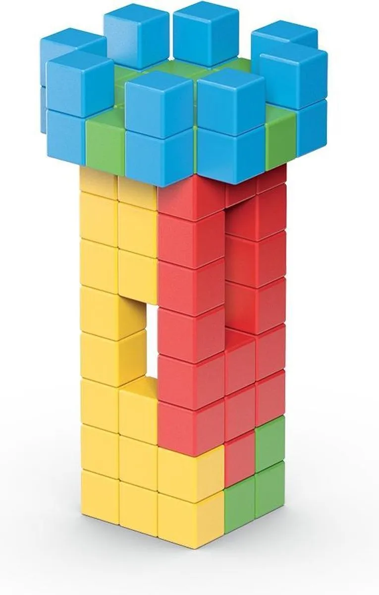 Geomag Magicube Full Color Recycled Try Me 64 - 64 Stukken - Multicolor