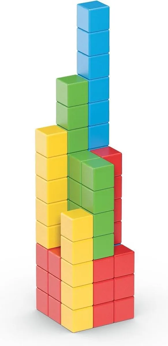 Geomag Magicube Full Color Recycled Try Me 64 - 64 Stukken - Multicolor