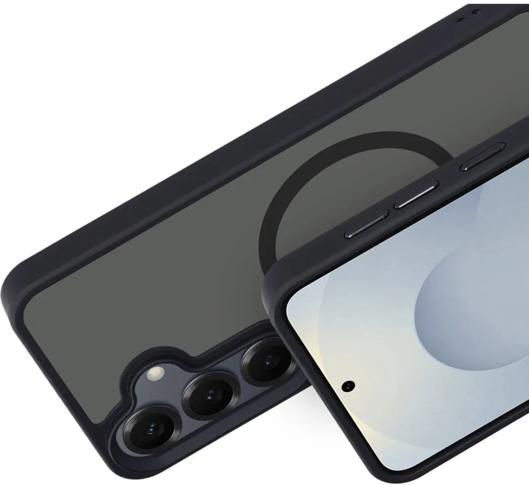 Mobiparts MP-128580 Hoesje Samsung Galaxy S25 - Hardcover MagSafe - Zwart