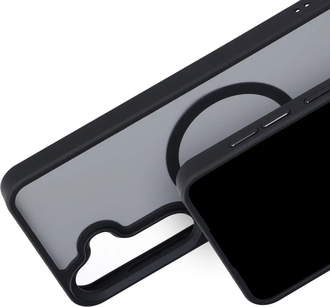 Mobiparts MP-128580 Hoesje Samsung Galaxy S25 - Hardcover MagSafe - Zwart