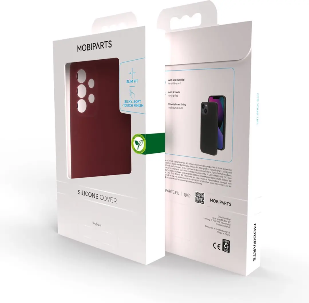 Mobiparts MP-5000925 Hoesje Samsung Galaxy A53 5G - Paars/Rood