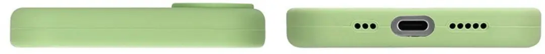 MobiQ Liquid Silicone Hoesje iPhone 16 Plus - mintgroen - MPN 46-00141