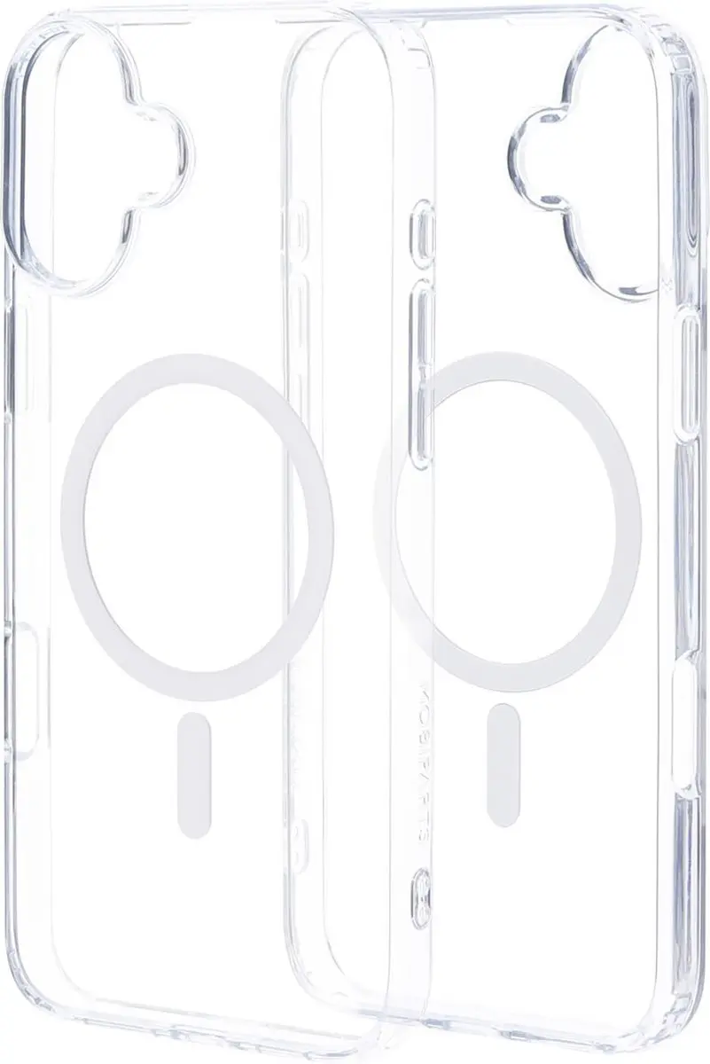 Mobiparts MP-127198 Hoesje iPhone 16 Plus - MagSafe - Transparant - afbeelding 6 van 6