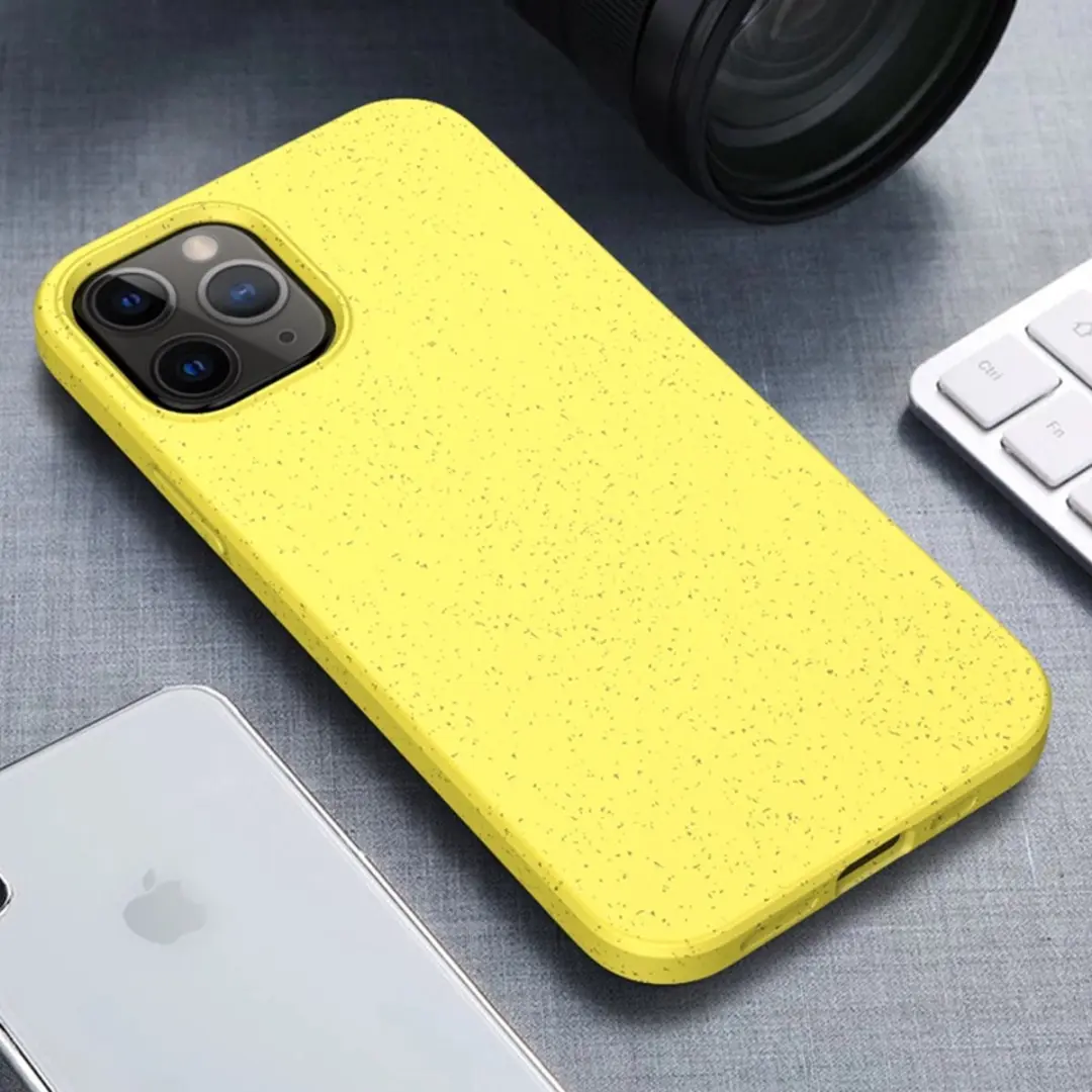 MobiQ Flexibel Eco Hoesje Geel