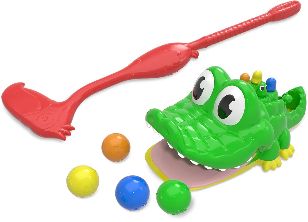 Goliath Kroko Golf Actiespel - 4 Ballen